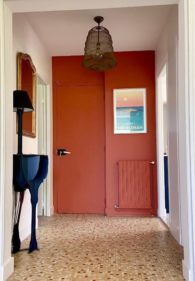 Superbe villa vue sur mer, corniche de la plage Bénodet Extérieur photo