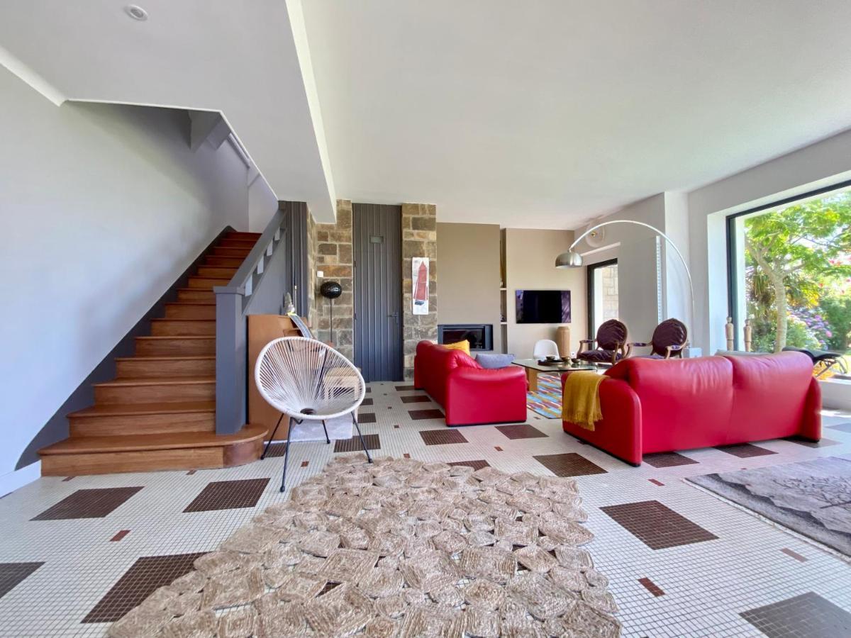 Superbe villa vue sur mer, corniche de la plage Bénodet Extérieur photo