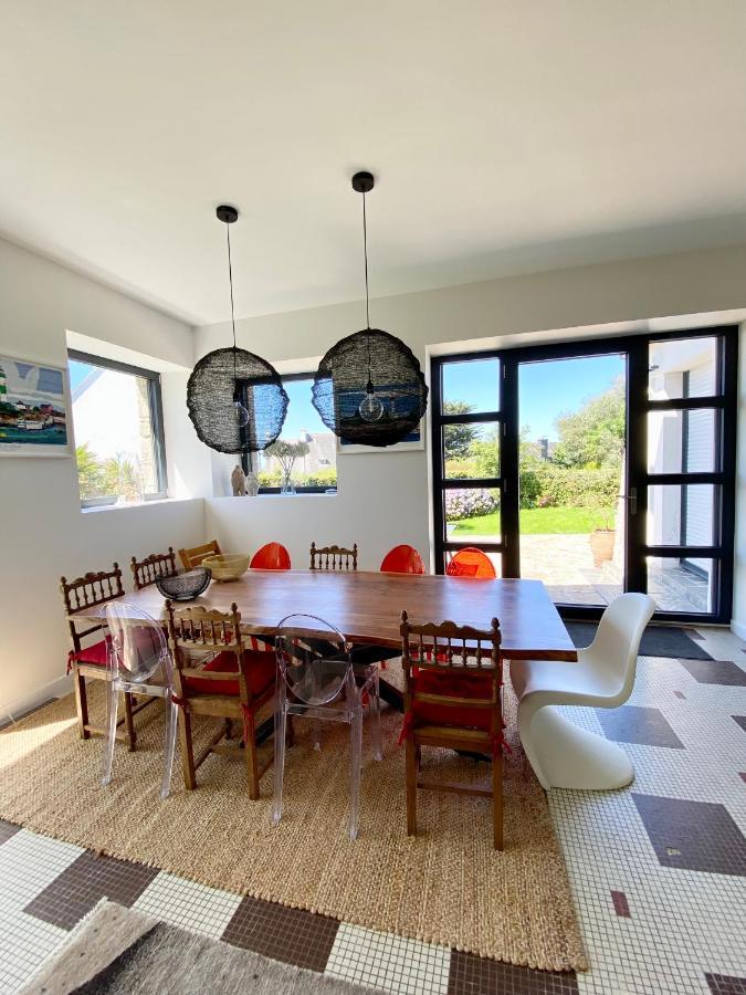 Superbe villa vue sur mer, corniche de la plage Bénodet Extérieur photo