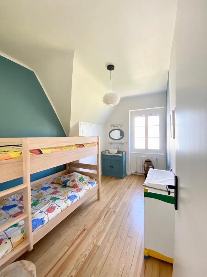 Superbe villa vue sur mer, corniche de la plage Bénodet Extérieur photo