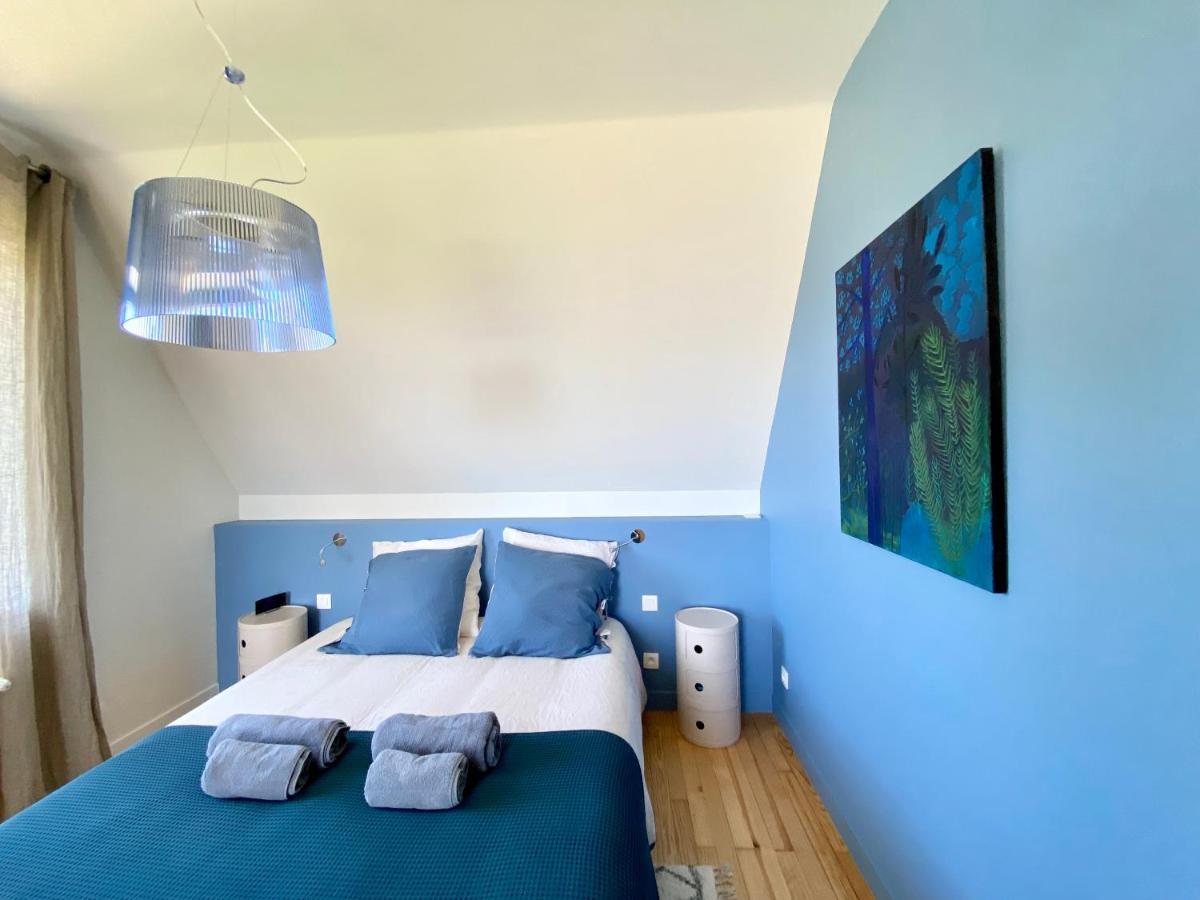 Superbe villa vue sur mer, corniche de la plage Bénodet Extérieur photo